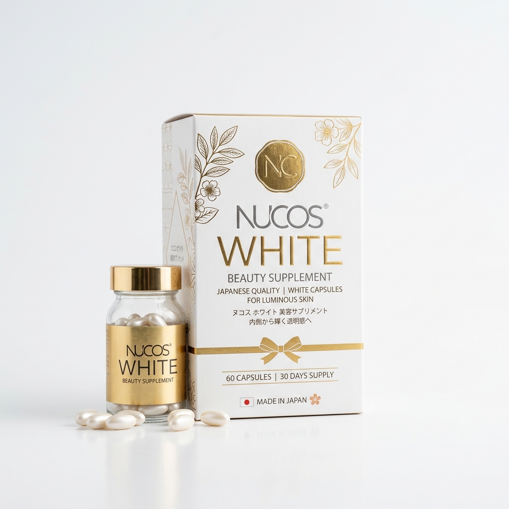 Viên uống trắng da, giảm nám Nucos White 60 viên